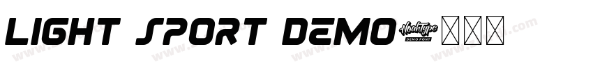 Light sport demo字体转换 Light sport demo字体转换